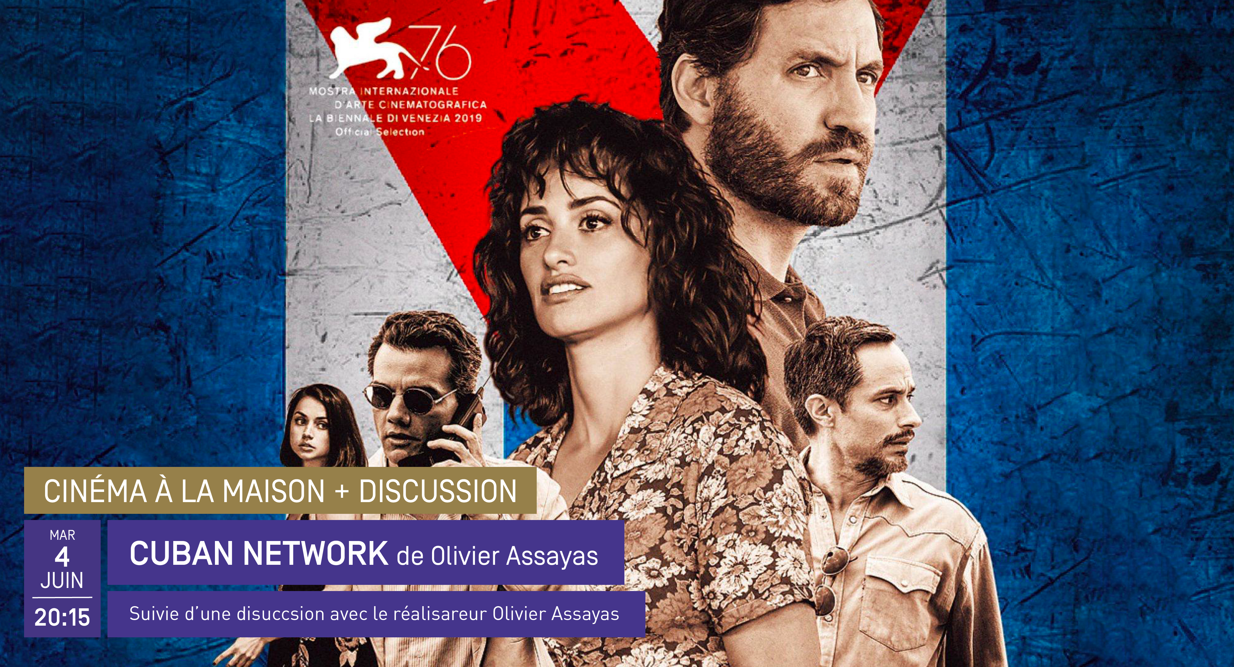 Film Bienvenue A La Maison Cinéma à la maison + discussion : Cuban Network | Ciné-Bourse