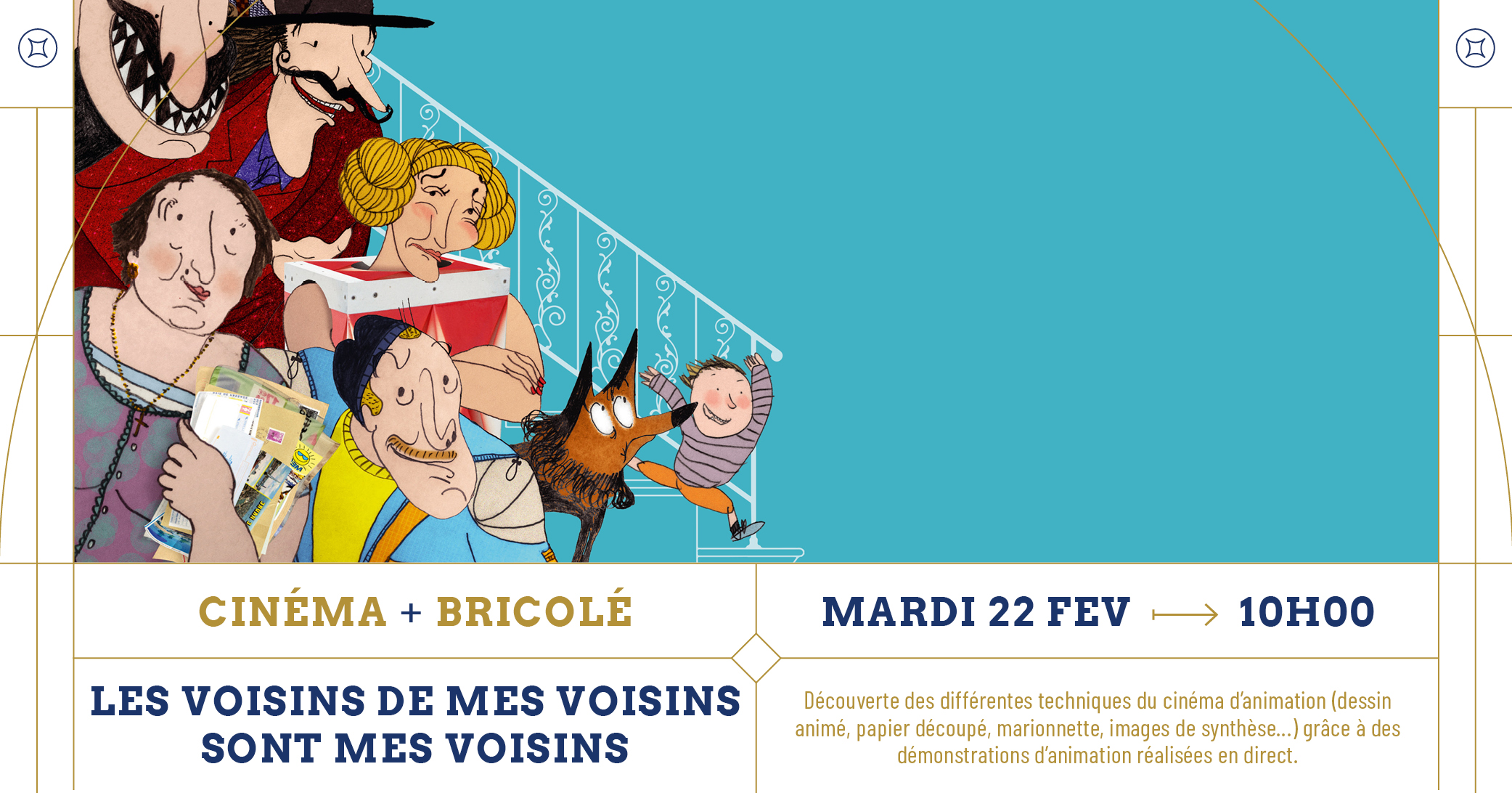 Les Voisins de mes voisins + Cinéma bricolé | Ciné-Bourse