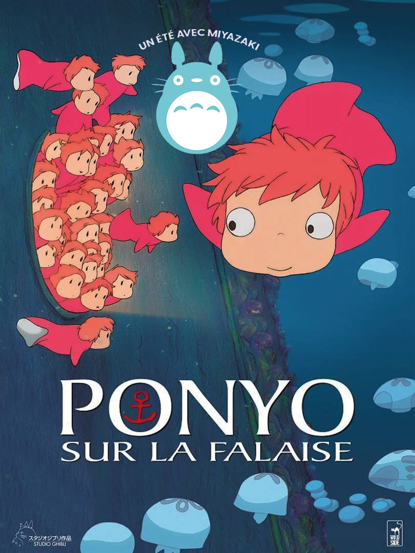 Ponyo sur la falaise
