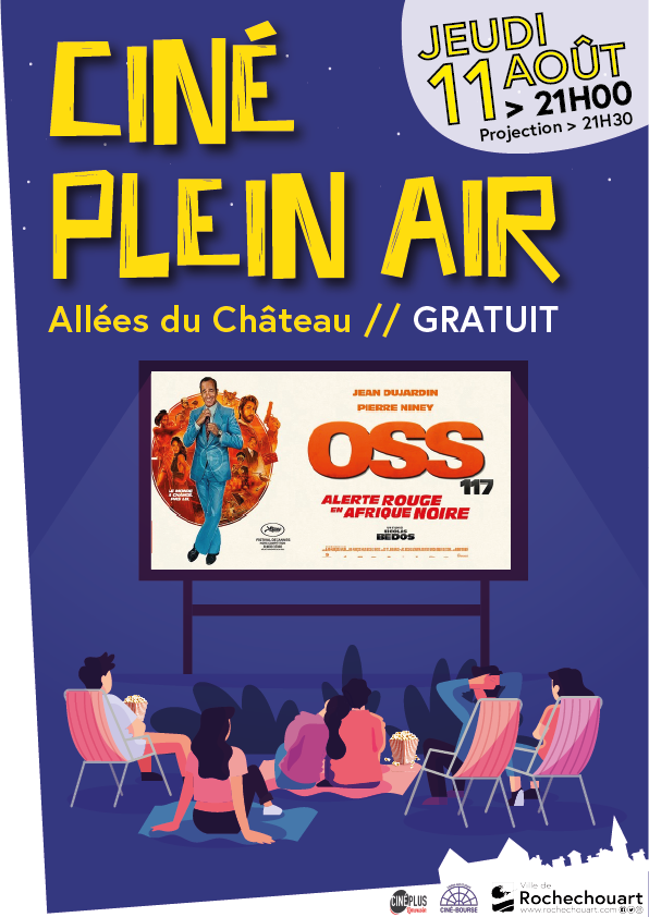 Cinéma en plein air – 0SS 117