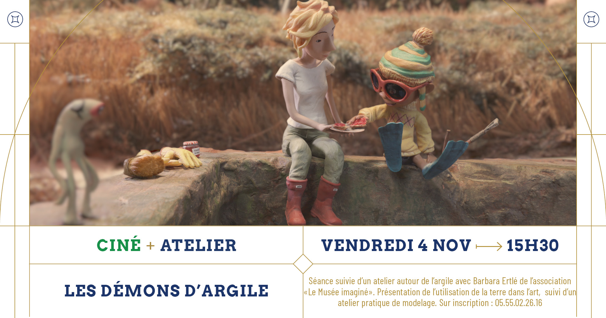 Les Démons d’Argiles – ATELIER