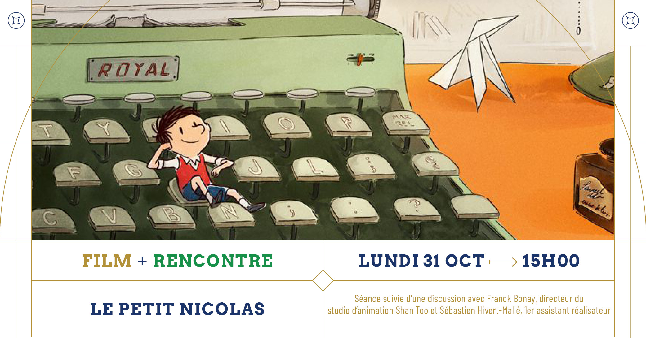Le Petit Nicolas + rencontre avec l’équipe