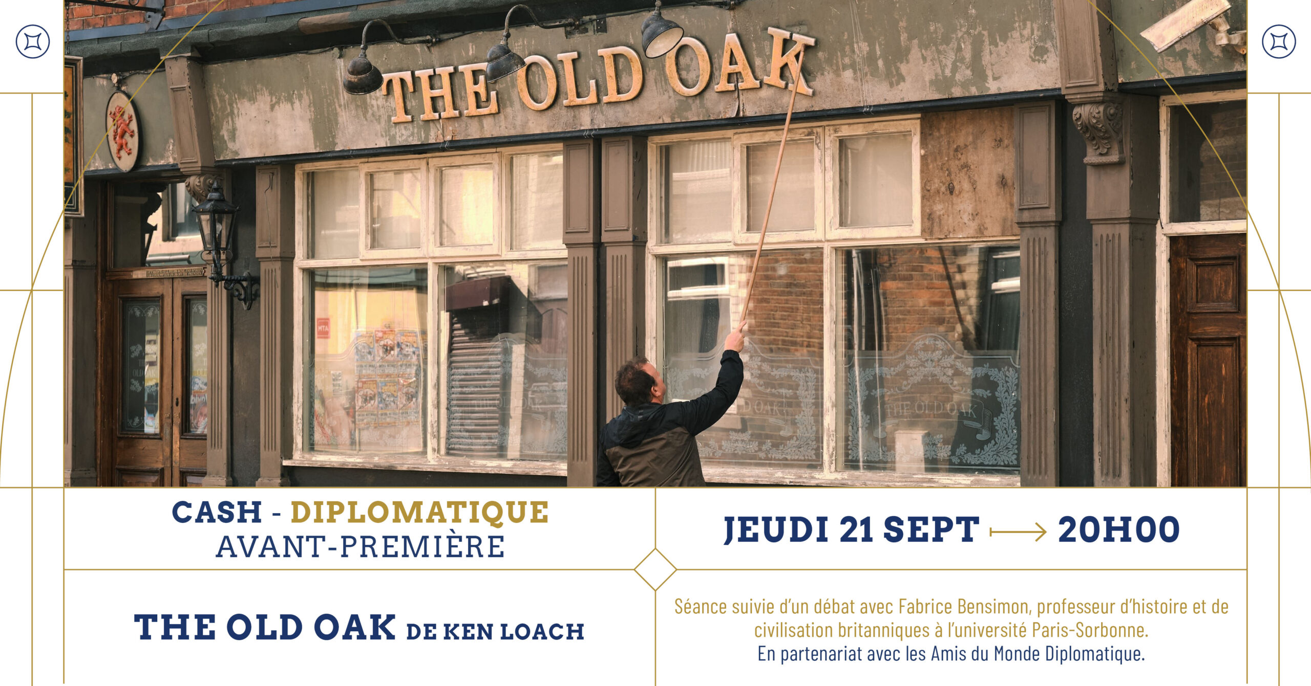 THE OLD OAK – CASH DIPLOMATIQUE