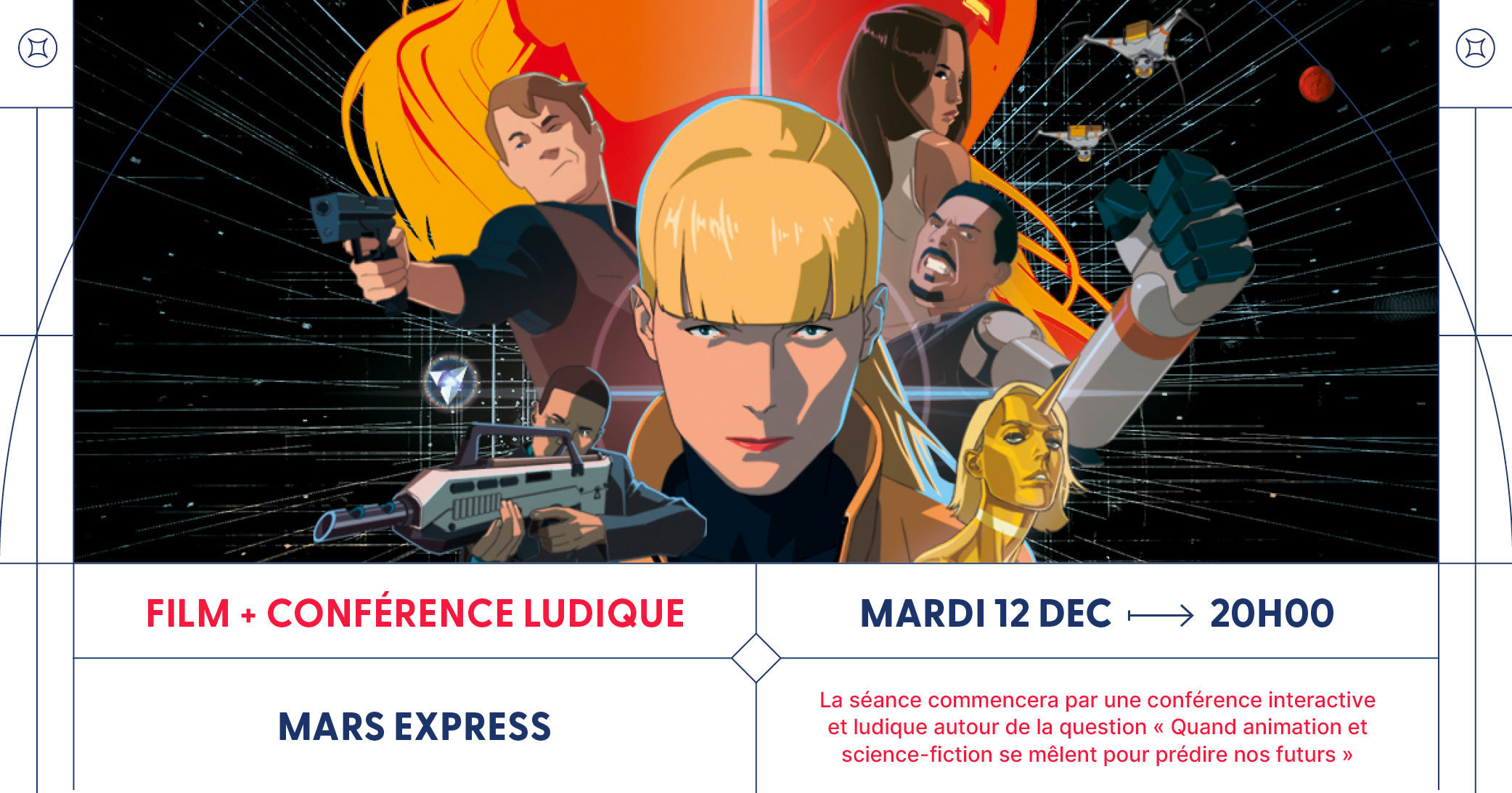 Mars Express + Conférence ludique